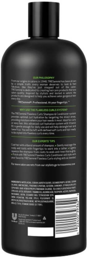 TRESemme' FLAWLESS CURLS CURL HYDRATION